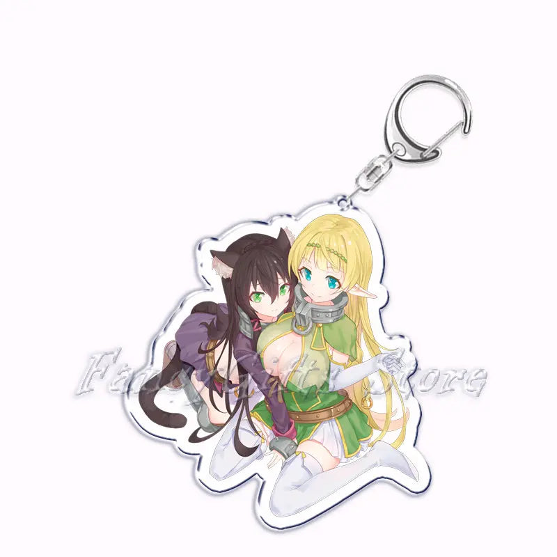 Kawaii Waifu Hentai Girls Acrylic Keychain - 68 / CHINA - Anime - Keychains - 70 - 2024