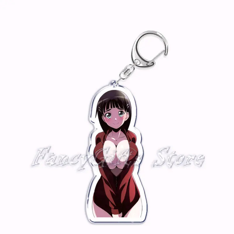 Kawaii Waifu Hentai Girls Acrylic Keychain - 60 / CHINA - Anime - Keychains - 74 - 2024