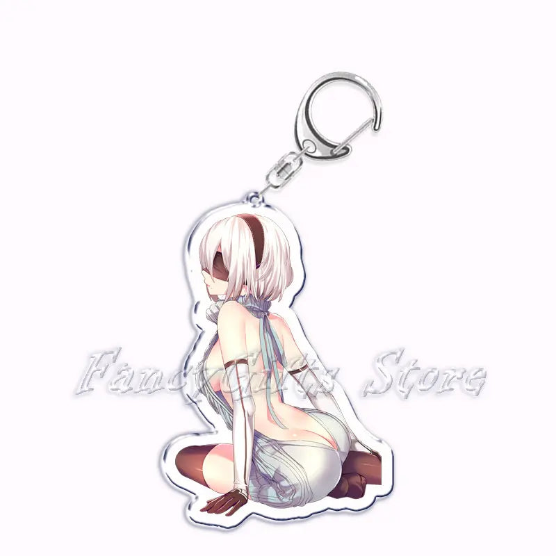 Kawaii Waifu Hentai Girls Acrylic Keychain - 59 / CHINA - Anime - Keychains - 75 - 2024