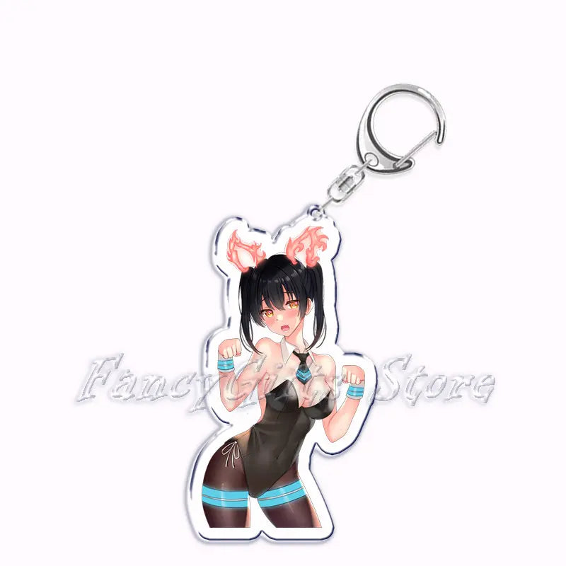 Kawaii Waifu Hentai Girls Acrylic Keychain - 76 / CHINA - Anime - Keychains - 83 - 2024