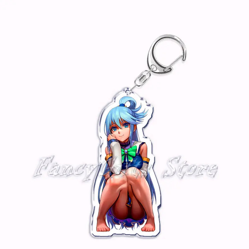 Kawaii Waifu Hentai Girls Acrylic Keychain - 82 / CHINA - Anime - Keychains - 88 - 2024