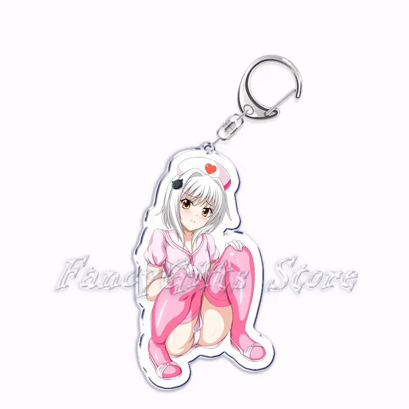 Kawaii Waifu Hentai Girls Acrylic Keychain - 81 / CHINA - Anime - Keychains - 89 - 2024