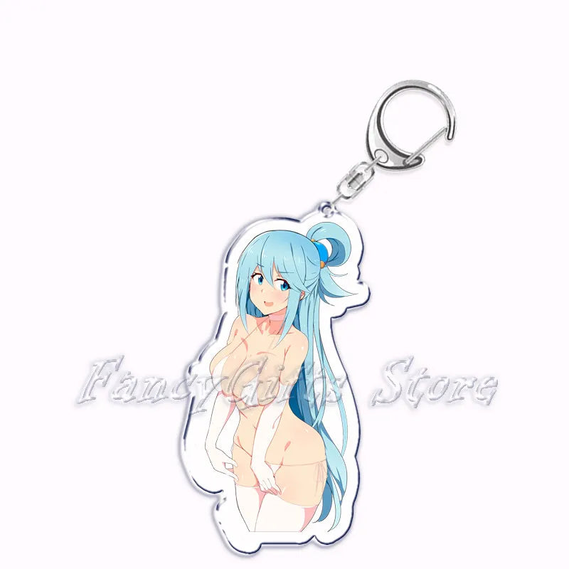 Kawaii Waifu Hentai Girls Acrylic Keychain - 89 / CHINA - Anime - Keychains - 92 - 2024