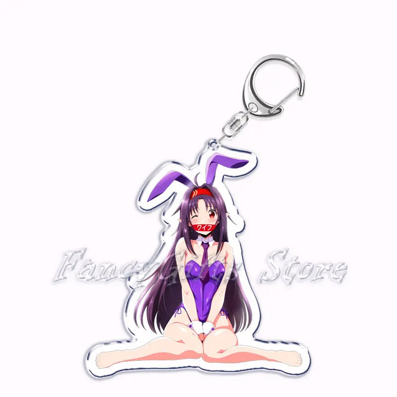 Kawaii Waifu Hentai Girls Acrylic Keychain - 84 / CHINA - Anime - Keychains - 94 - 2024