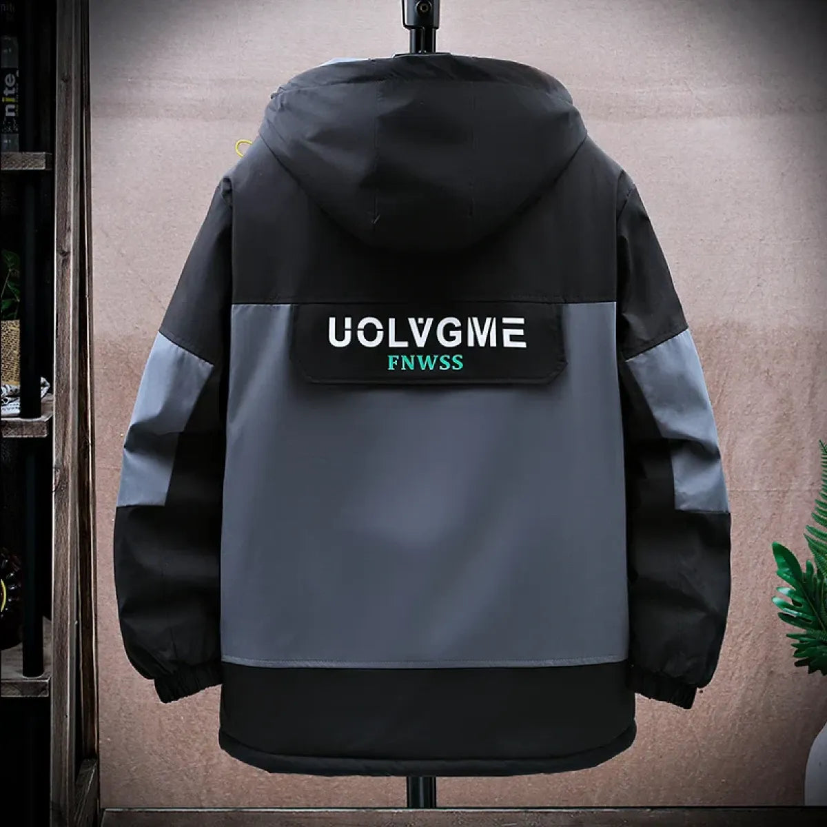 Men’s Color-Block Hooded Jacket - Jackets & Coats - Hooded - Men’s Jacket - 5