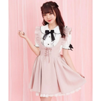 Sweet Lolita Ruffled Blouse - Bow Top Kawaii Y2K Aesthetic - Blouses & Shirts - Short - Shirt - Blouses - 11