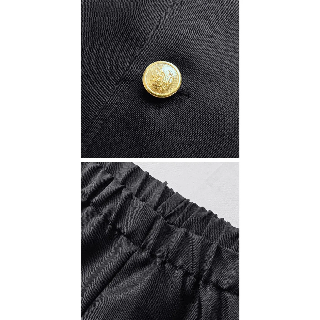 Dandadan Ken Takakura Okarun Cosplay – Black Uniform with Wig & Glasses - Anime - Long - Cosplay - 10