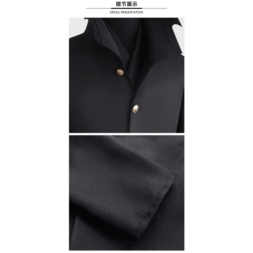 Dandadan Ken Takakura Okarun Cosplay – Black Uniform with Wig & Glasses - Anime - Long - Cosplay - 8