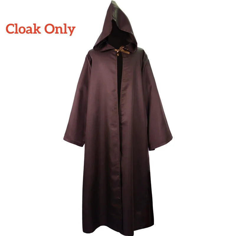 Obi-Wan Kenobi Jedi Costume – Star Wars Robe & Tunic Full Set - S / Cloak Only - Cosplay - Costumes - 2024 - 6