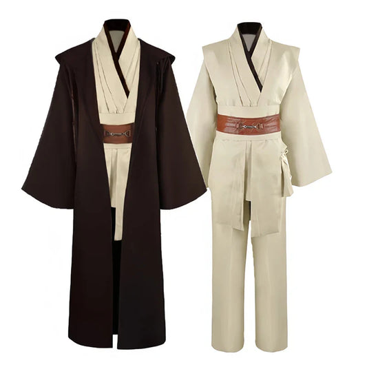 Obi-Wan Kenobi Jedi Costume – Star Wars Robe & Tunic Full Set - Cosplay - Costumes - 2024 - 1 - Worldwide Shipping