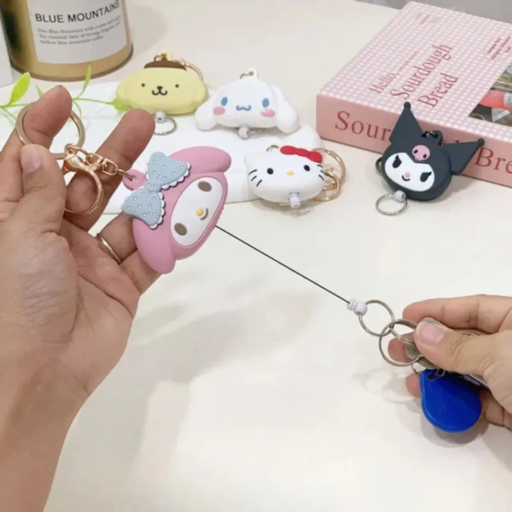 Sanrio Cinnamoroll 3D Head Keychain Pendant - Accessories - Keychain - 6