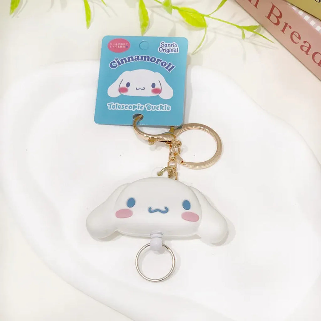 Sanrio Cinnamoroll 3D Head Keychain Pendant - Accessories - Keychain - 8