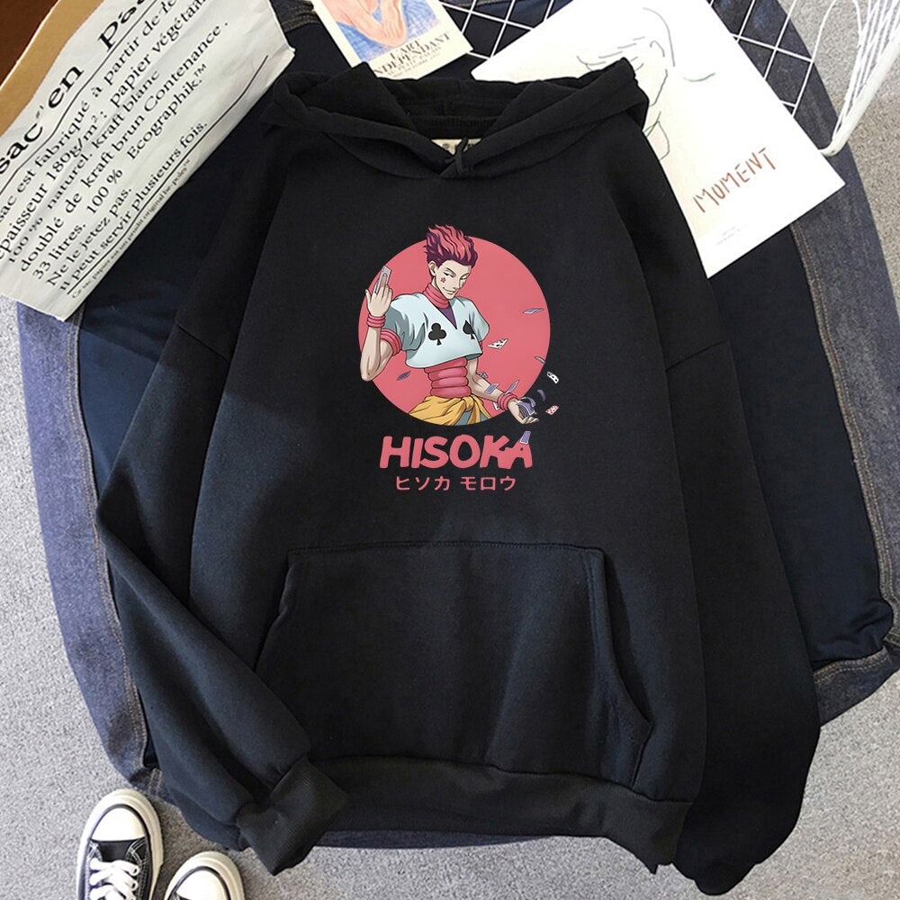 Hunter X Hunter Hoodies - Black / L - Women’s Clothing & Accessories - Shirts & Tops - 12 - 2024