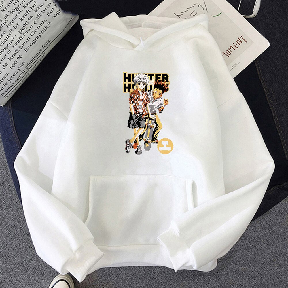 Hunter X Hunter Hoodies - White / L - Women’s Clothing & Accessories - Shirts & Tops - 17 - 2024