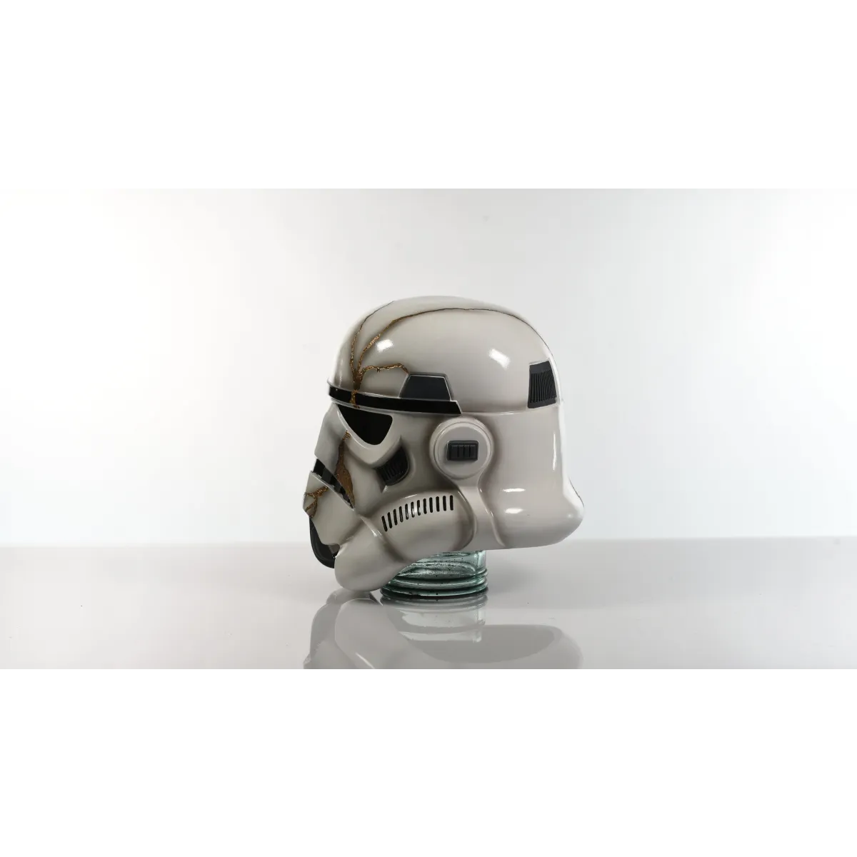 Gold Kintsugi Storm Trooper Helmet - Cosplay - Helmets and Headwear - 3