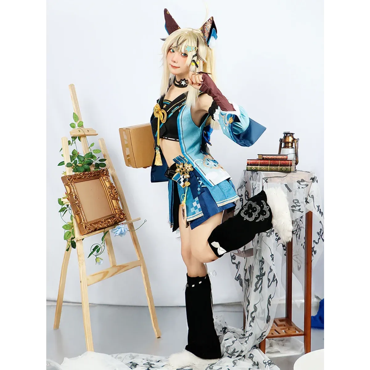 Kirara Cosplay Costume Set with Wig & Accessories - Cosplay - Cosplay - 2