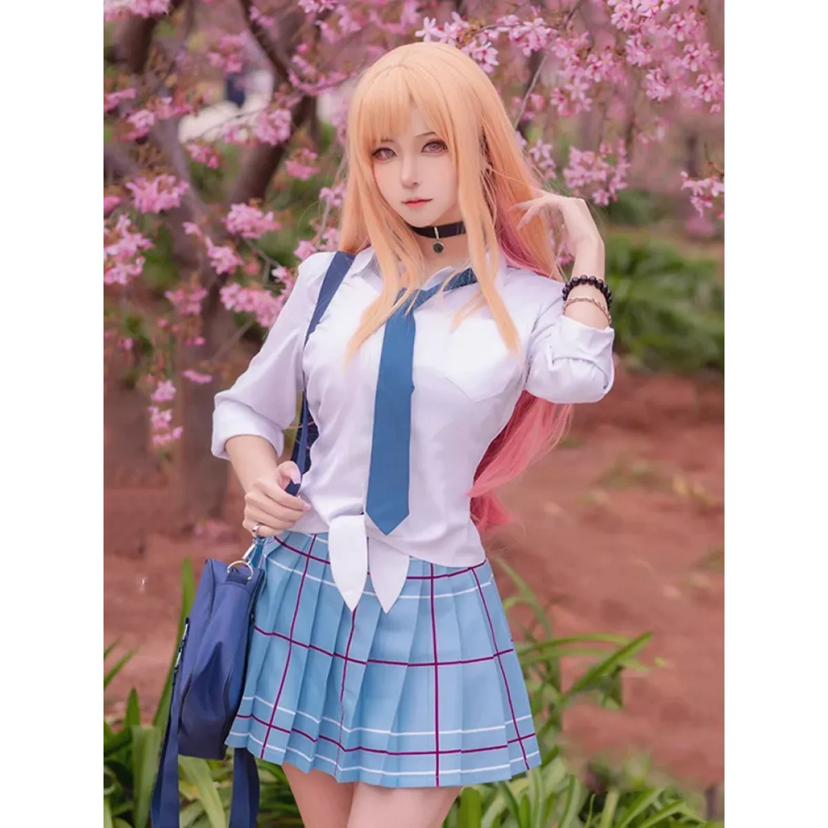 Kitagawa Marin School Uniform Cosplay – My Dress-Up Darling Set for Women - All Dresses - Sets - 9