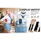 Kitagawa Marin School Uniform Cosplay – My Dress-Up Darling Set for Women - All Dresses - Sets - 8