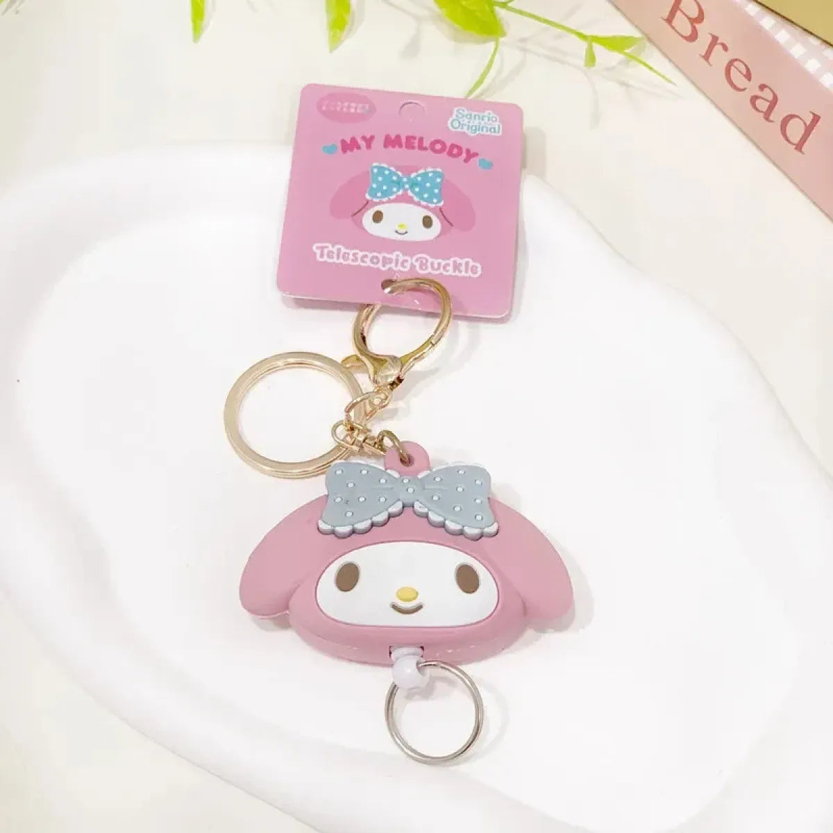 Sanrio Hello Kitty 3D Head Keychain Pendant - Harajuku Style - Accessory - 2