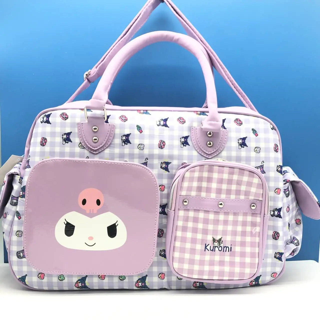 Kawaii Sanrio Hello Kitty Cartoon Handbag - Kuromi - Women Bags & Wallets - Handbags - 14 - 2024