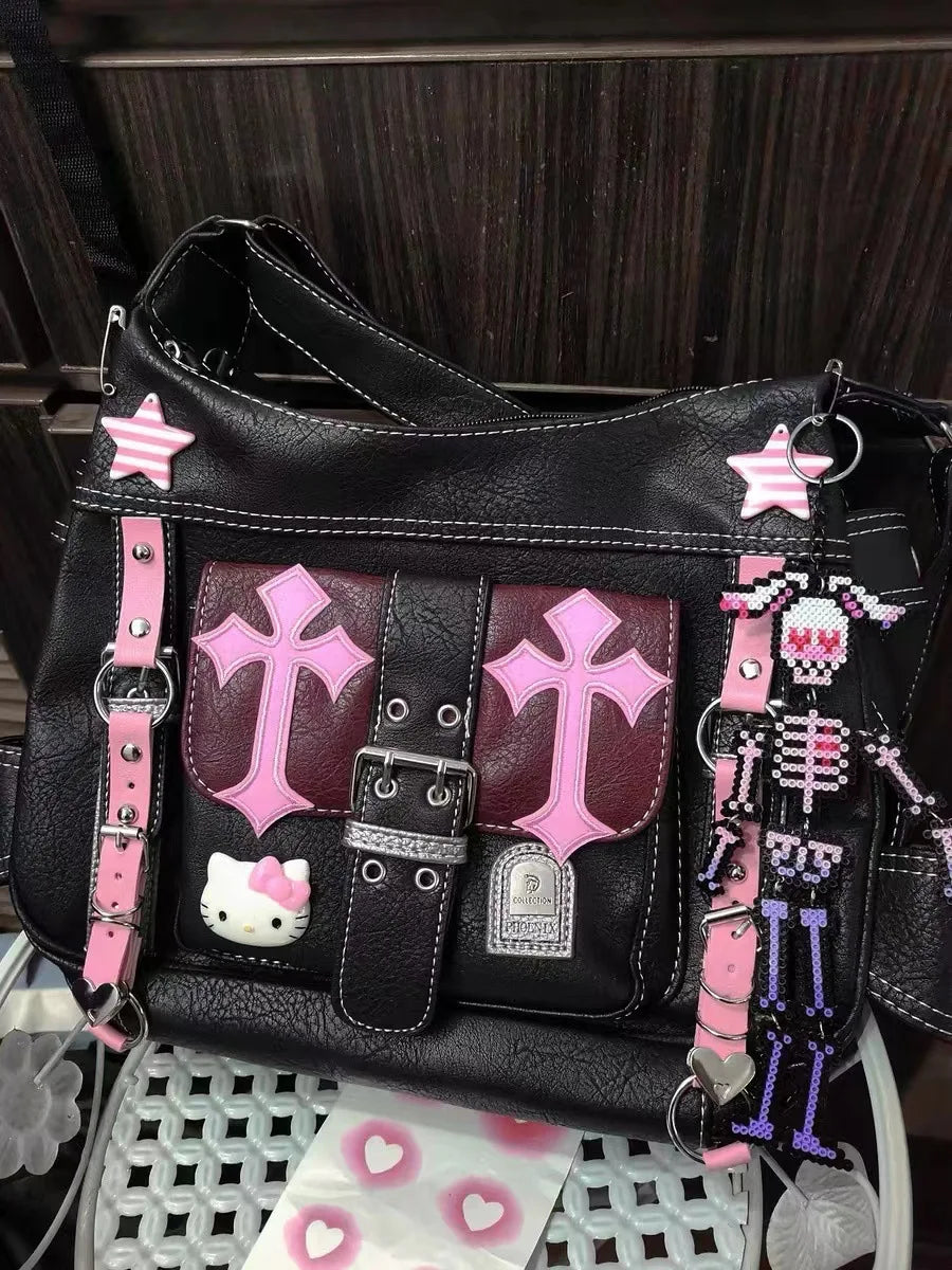 Kawaii Sanrio Hello Kitty Cartoon Handbag - Hello Kitty1 - Women Bags & Wallets - Handbags - 17 - 2024