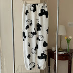 Cozy Kitty Flannel Pajamas - Cute Autumn Home Wear - Pajamas - 11