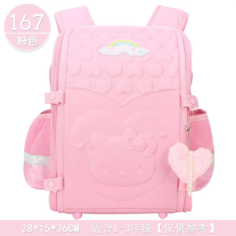 Hello Kitty Girls’ School Backpack - KT0167A pink - Women Bags & Wallets - School Backpacks - 14 - 2024