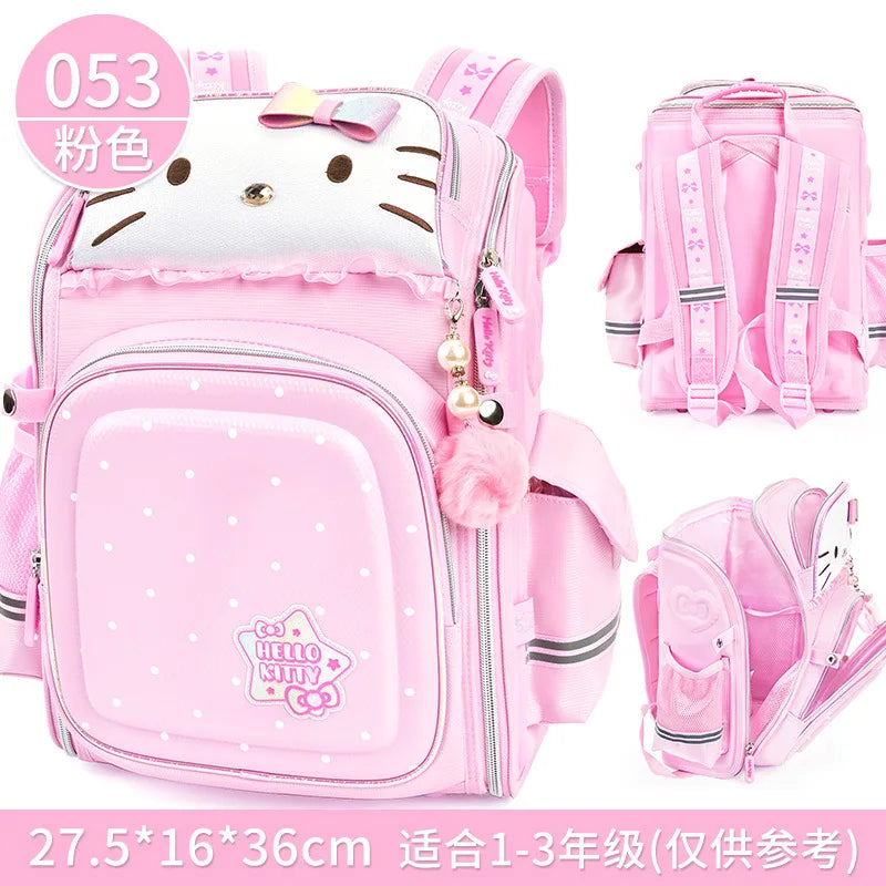 Hello Kitty Girls’ School Backpack - KT0053A pink - Women Bags & Wallets - School Backpacks - 15 - 2024