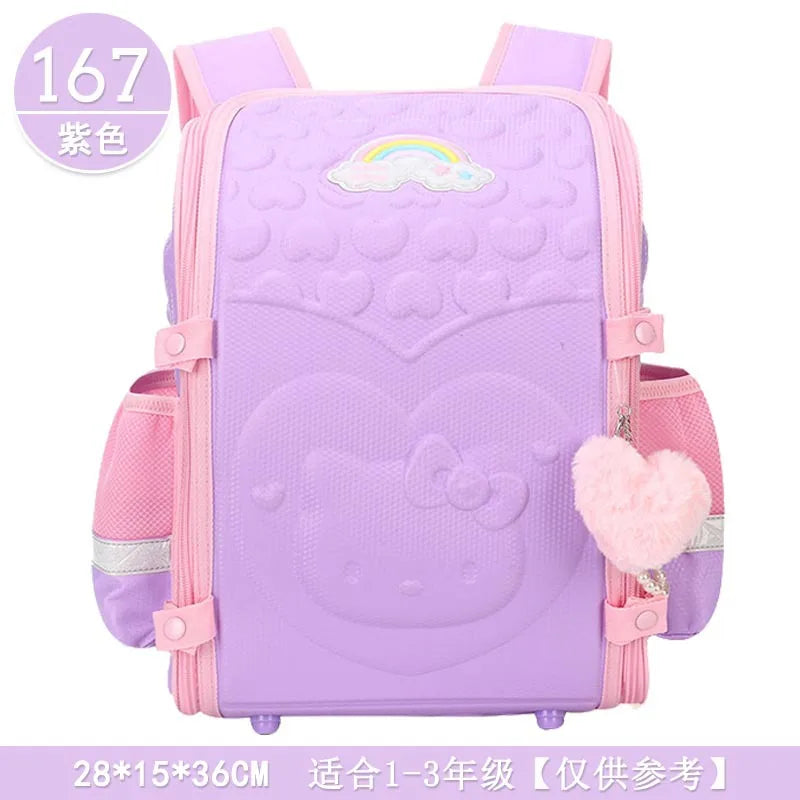 Hello Kitty Girls’ School Backpack - KT0167B purple - Women Bags & Wallets - School Backpacks - 19 - 2024