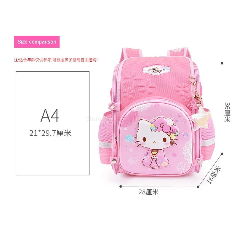 Hello Kitty Girls’ School Backpack - Women Bags & Wallets - School Backpacks - 5 - 2024