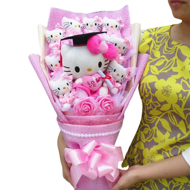 Hello Kitty Graduation Bouquet - All Products - Stuffed Animals - 6 - 2024