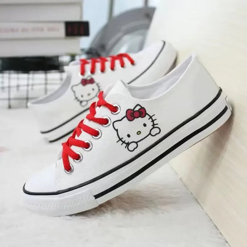 Hello Kitty Low-Top Classic Canvas Shoes - Unisex Skateboarding Shoes - 11 / 35 - Accessories - Shoes - 4 - 2024