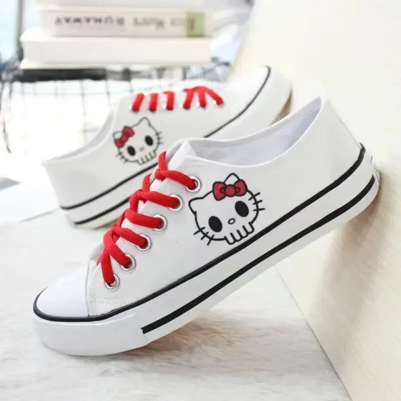 Hello Kitty Low-Top Classic Canvas Shoes - Unisex Skateboarding Shoes - 12 / 37 - Accessories - Shoes - 14 - 2024