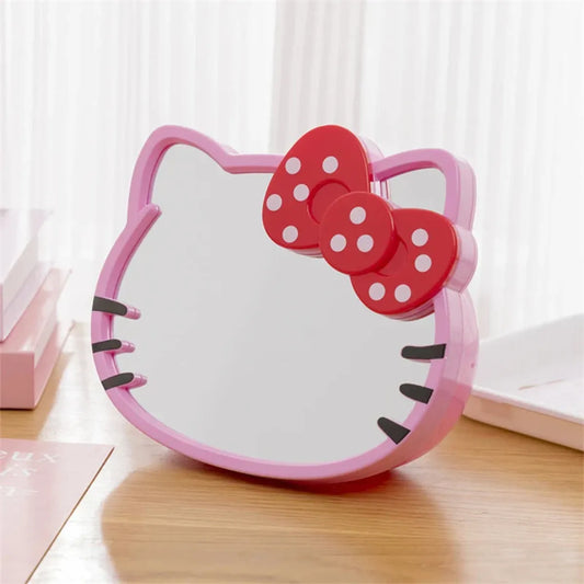 Hello Kitty Mirror with Kawaii Storage Rack - Accessories - Cosmetic Bags - 1