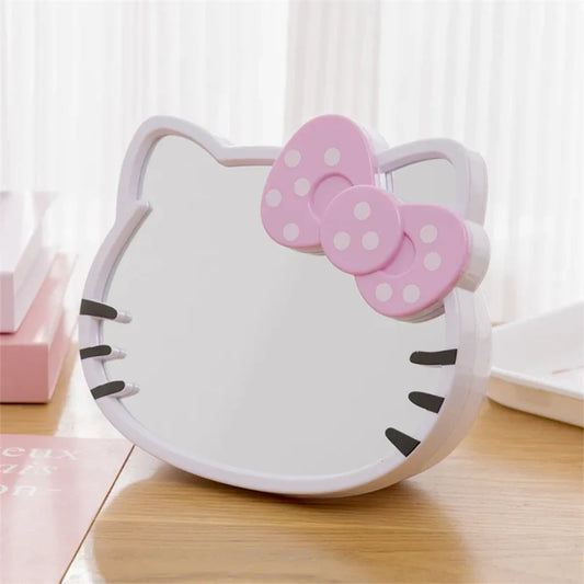 Hello Kitty Mirror with Kawaii Storage Rack - Accessories - Cosmetic Bags - 2