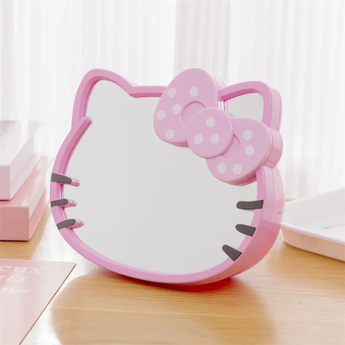 Hello Kitty Mirror with Kawaii Storage Rack - Accessories - Cosmetic Bags - 7