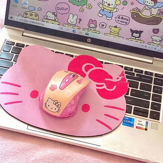 Kawaii Sanrio Kitty Mouse Pad - Anime Non-slip Desk Mat - Cute Cartoon Gaming Office Accessory - Anime - Mouse Pads - 1