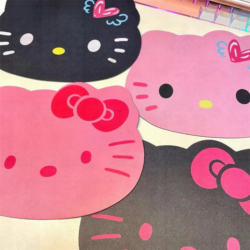 Kawaii Sanrio Kitty Mouse Pad - Anime Non-slip Desk Mat - Cute Cartoon Gaming Office Accessory - Anime - Mouse Pads - 2