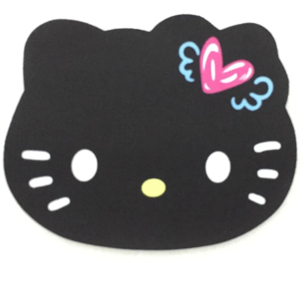 Kawaii Sanrio Kitty Mouse Pad - Anime Non-slip Desk Mat - Cute Cartoon Gaming Office Accessory - Midnight - Anime