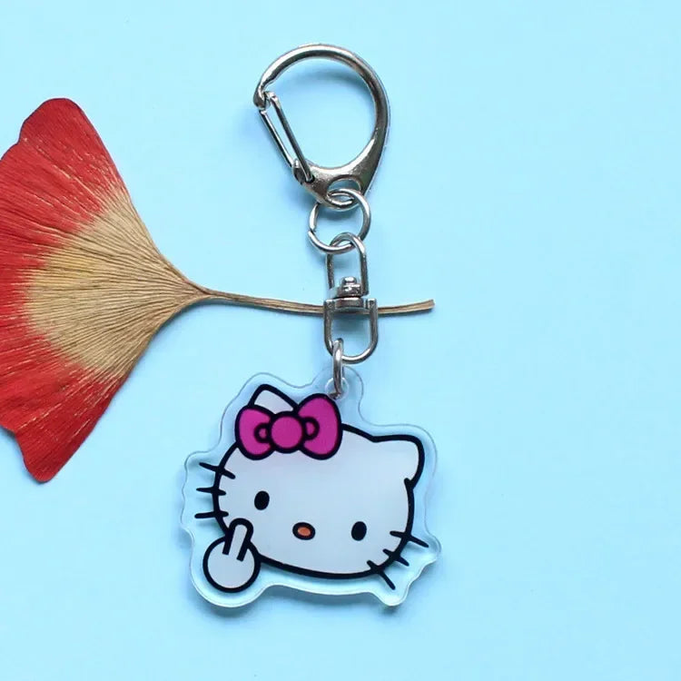 Hello Kitty Muscle Keychain - A9 - All Products - Keychains - 38 - 2024