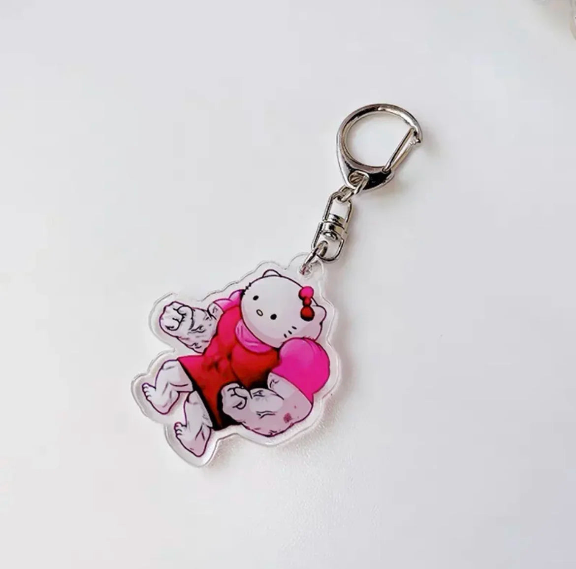 Hello Kitty Muscle Keychain - A4 - All Products - Keychains - 9 - 2024