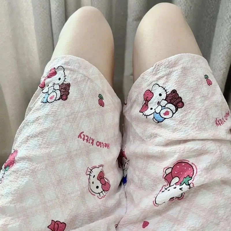 Hello Kitty Pajama Shorts - All Products - Shorts - 3 - 2024