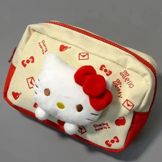 Hello Kitty Plush Pencil Pouch Pen Case - Accessories - Stationary & More - 1