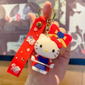 Hello Kitty Plush Keychain Charm Pendant - Harajuku Style - Accessory - 8