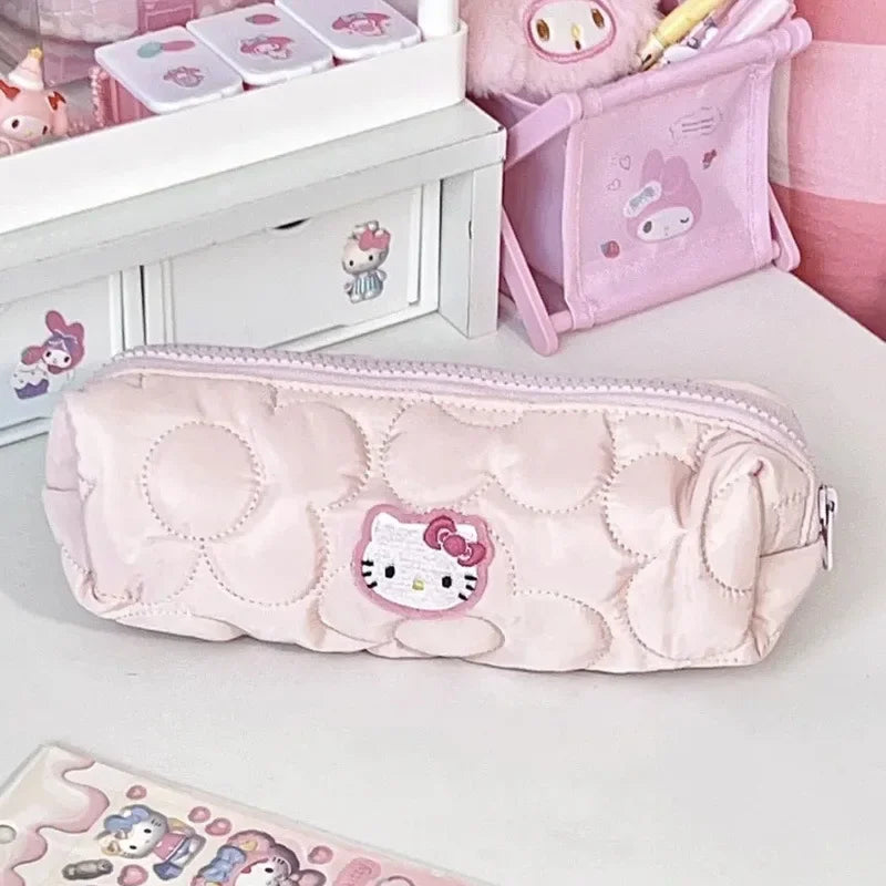 Hello Kitty Plush Storage Bag: Adorable Sanrio Makeup & Stationery Organizer - Hello Kitty 2 - All Products - Luggage &