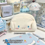 Hello Kitty Pochacco Large Plush Bag - Fluffy & Cute - Sanrio - 9