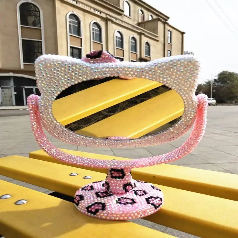 Hello Kitty Rhinestone Vanity Mirror - All Products - Mirrors - 3 - 2024