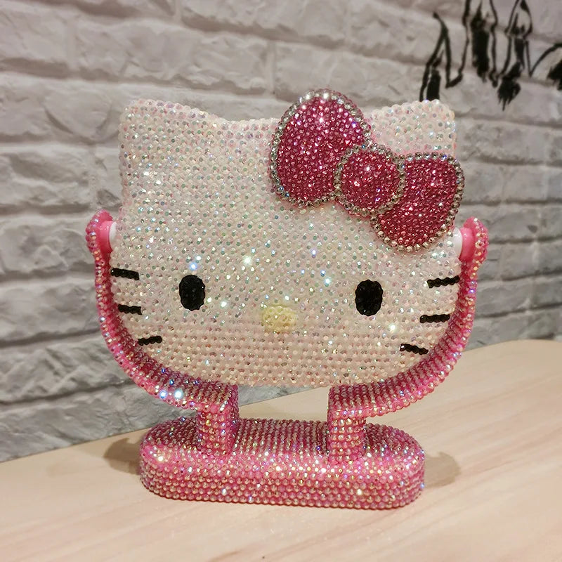 Hello Kitty Rhinestone Vanity Mirror - Pink - All Products - Mirrors - 6 - 2024