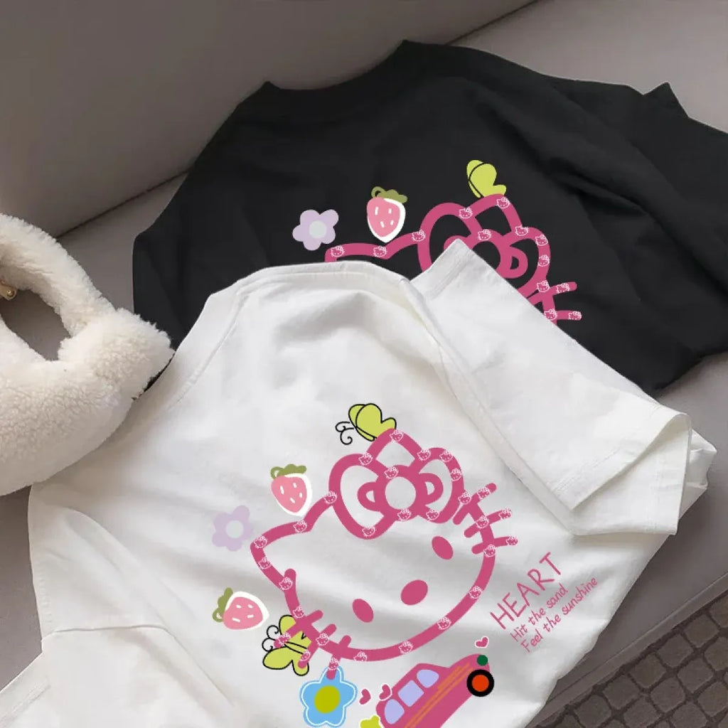 Harajuku Hello Kitty T-Shirt - T-Shirts - T-Shirts - 2