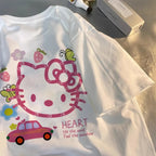 Harajuku Hello Kitty T-Shirt - T-Shirts - T-Shirts - 4